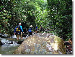 Thailand mountain trekking